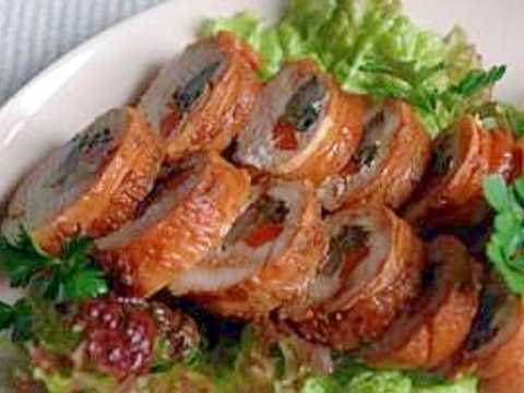 おせちにもピッタリ★チキンロール